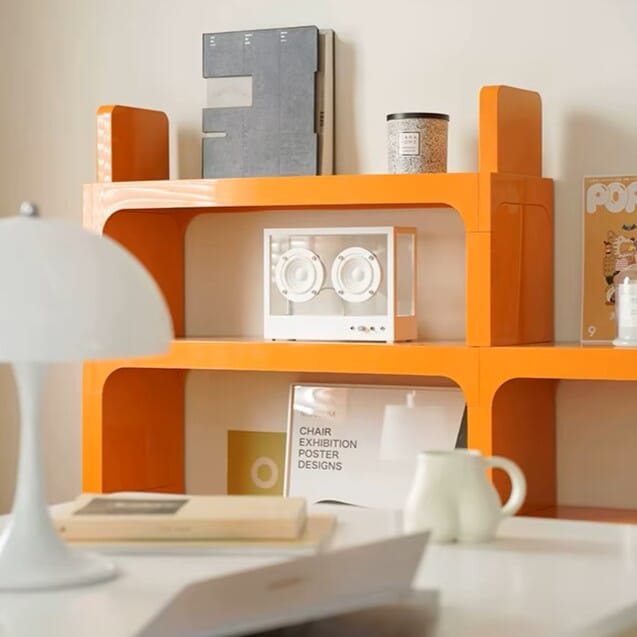 Étagère Modulable - ShelfCraft™ - Orange - Ton Confort Maison