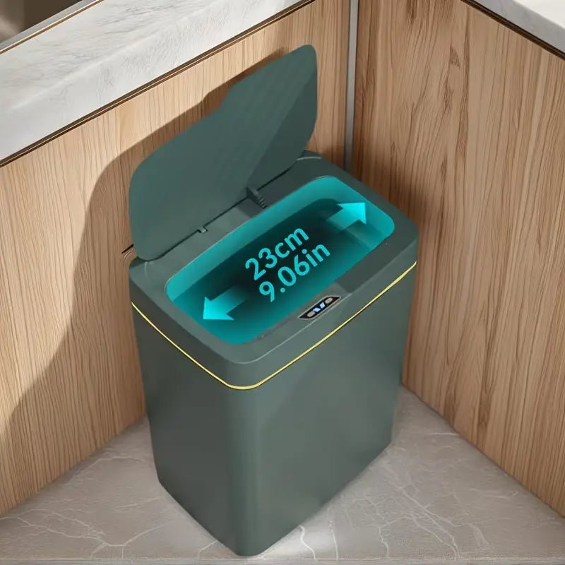 Poubelle Intelligente - TouchFreeBin™ - Vert - Ton Confort Maison