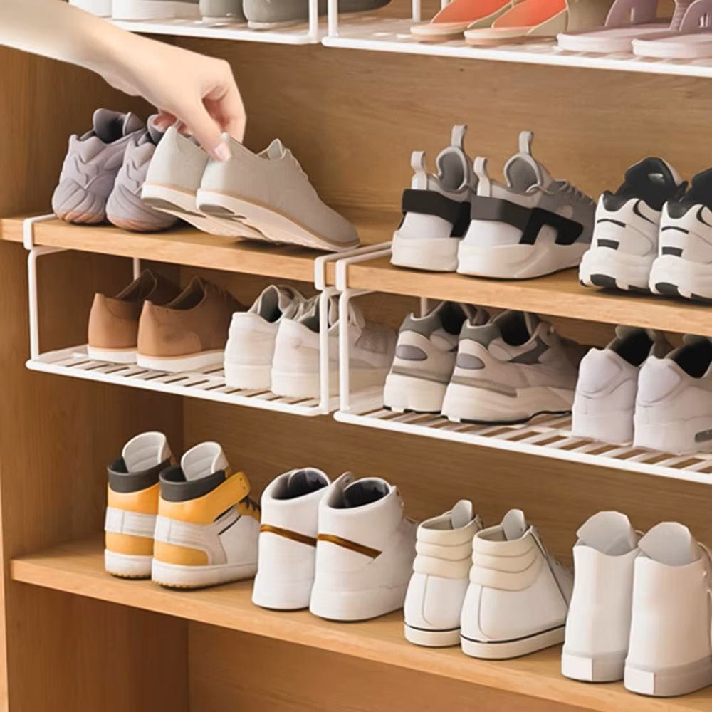 Étagère à Chaussures - ShoeHook™ - Blanc - Ton Confort Maison