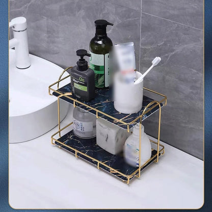 Étagère de Rangement - AquaShelfOrganizer™ - Bleu - Ton Confort Maison
