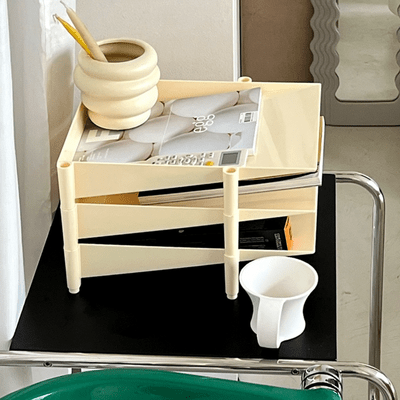 Étagère pour Bureau - OfficeRack™ - Beige - Ton Confort Maison