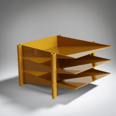 Étagère pour Bureau - OfficeRack™ - Jaune - Ton Confort Maison