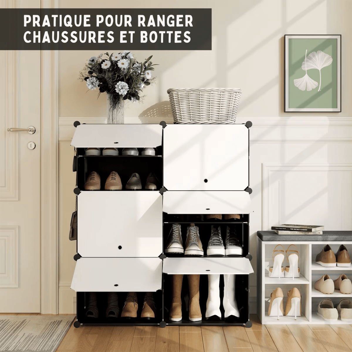 Meuble à Chaussures - ShoeMax™ - Blanc - Ton Confort Maison