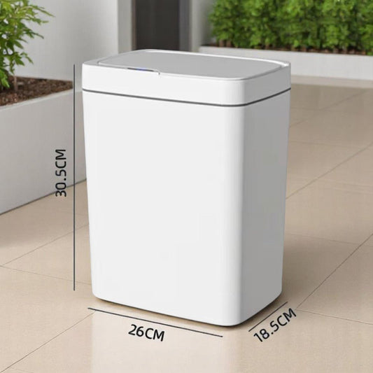 Poubelle Intelligente - TouchFreeBin™ - Blanc - Ton Confort Maison