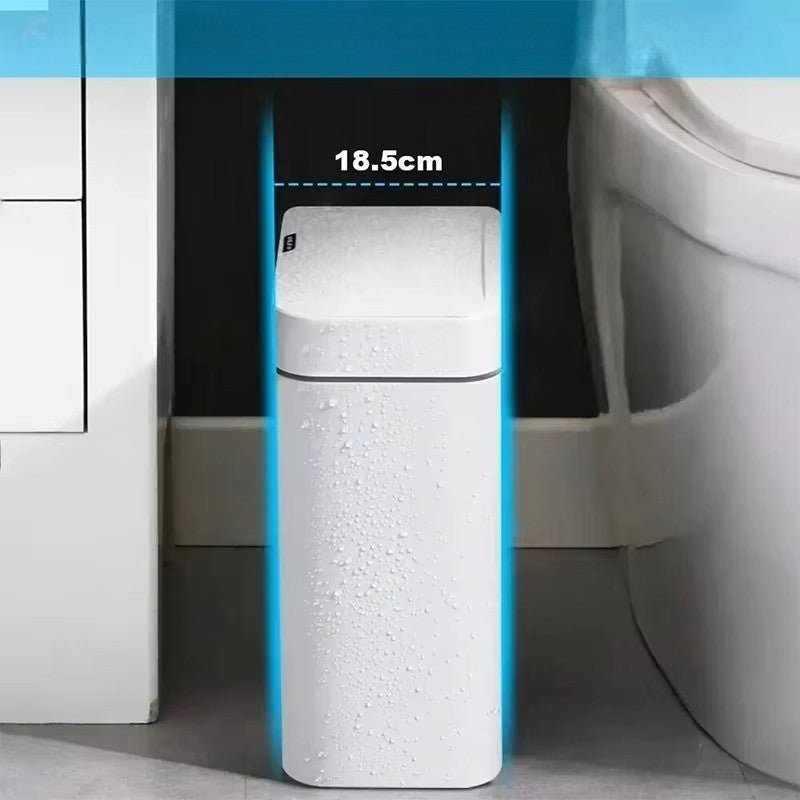 Poubelle Intelligente - TouchFreeBin™ - Blanc - Ton Confort Maison