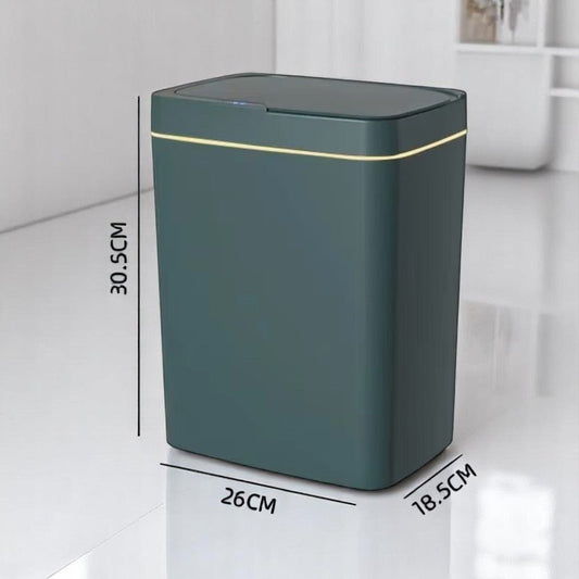 Poubelle Intelligente - TouchFreeBin™ - Vert - Ton Confort Maison