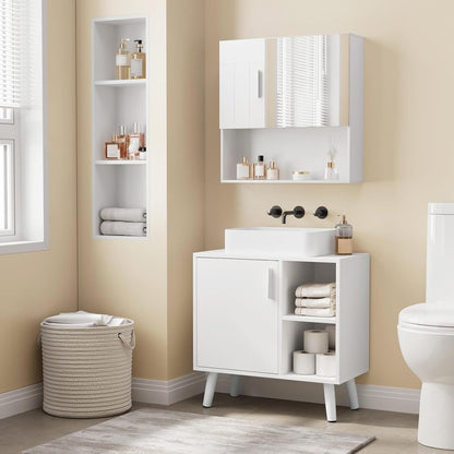 Rangement Sous Évier - UnderSinkCabinet™ - Blanc - Ton Confort Maison
